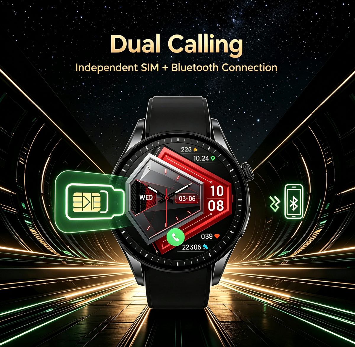 Health Tracking BW16 Smartwatch