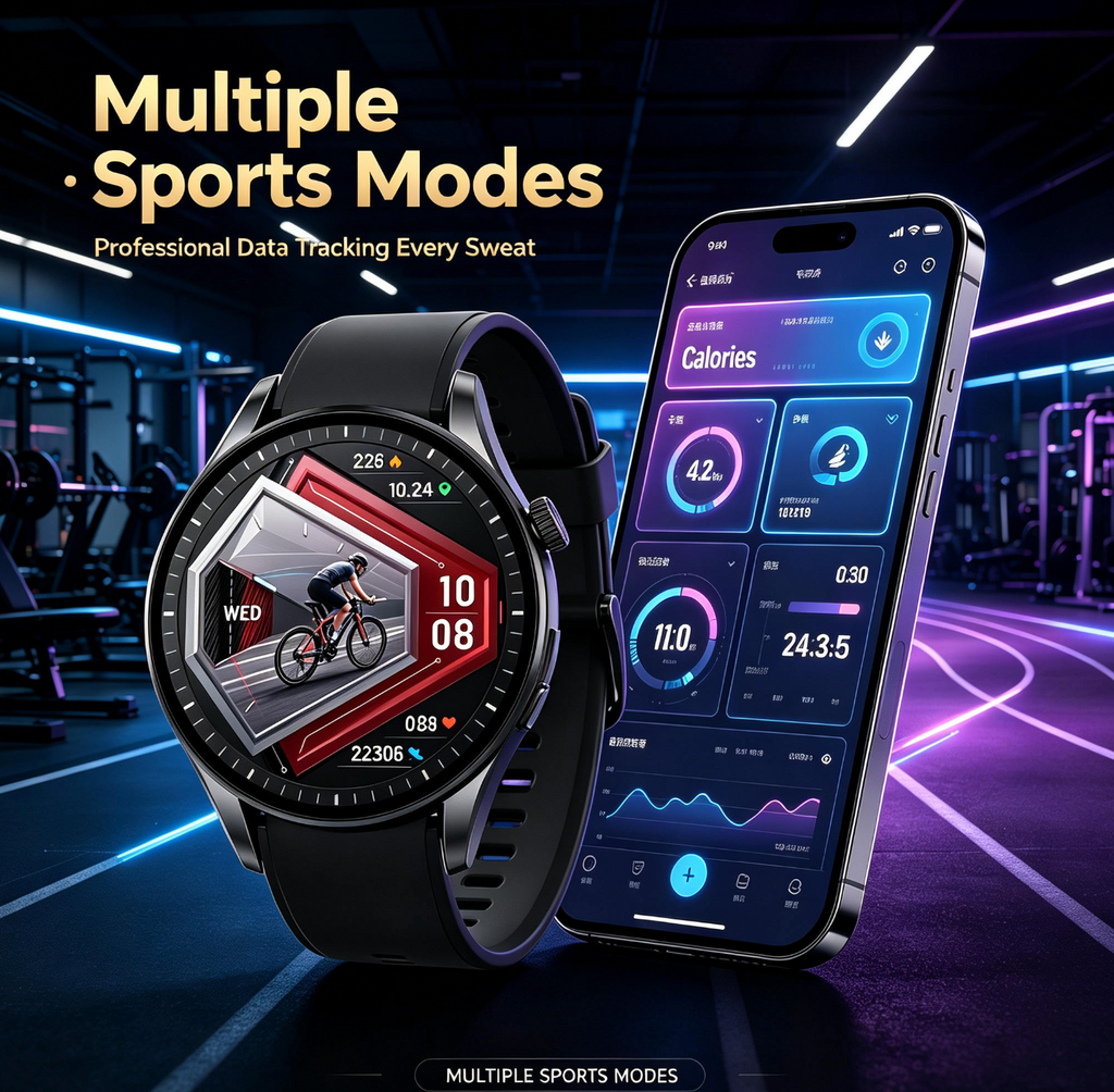 Health Tracking BW16 Smartwatch