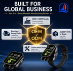 2-in-1 Smartwatch with Built-In Wireless Earbuds