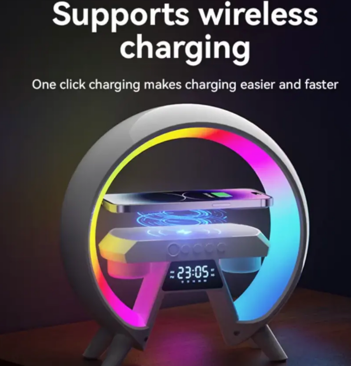 Mini Portable Wireless Speaker with RGB Light