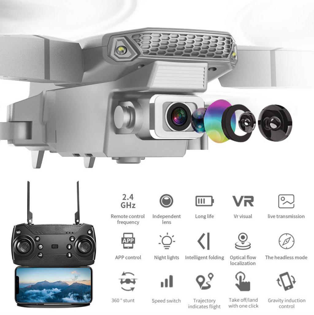 WiFi FPV Drone with 1080P HD Camera