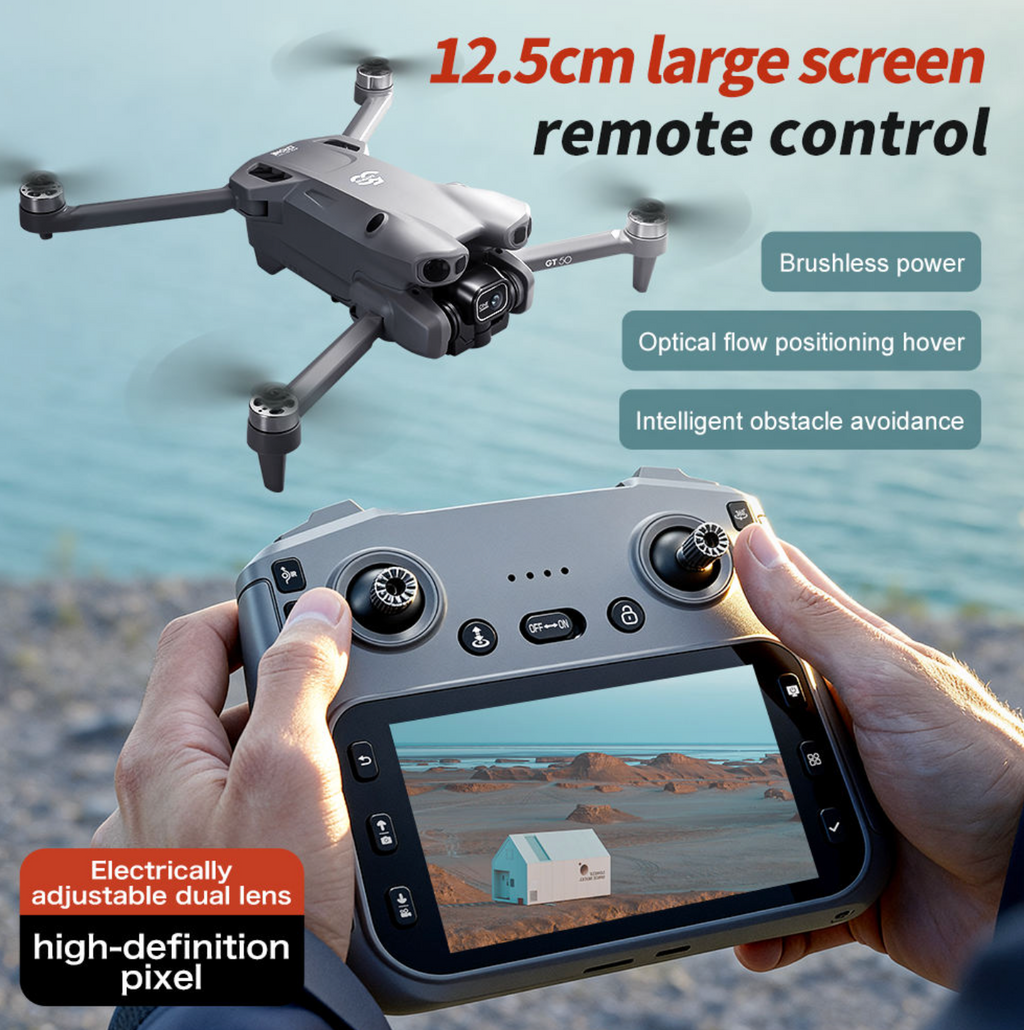 Drone with Dual Cameras & Obstacle Avoidance