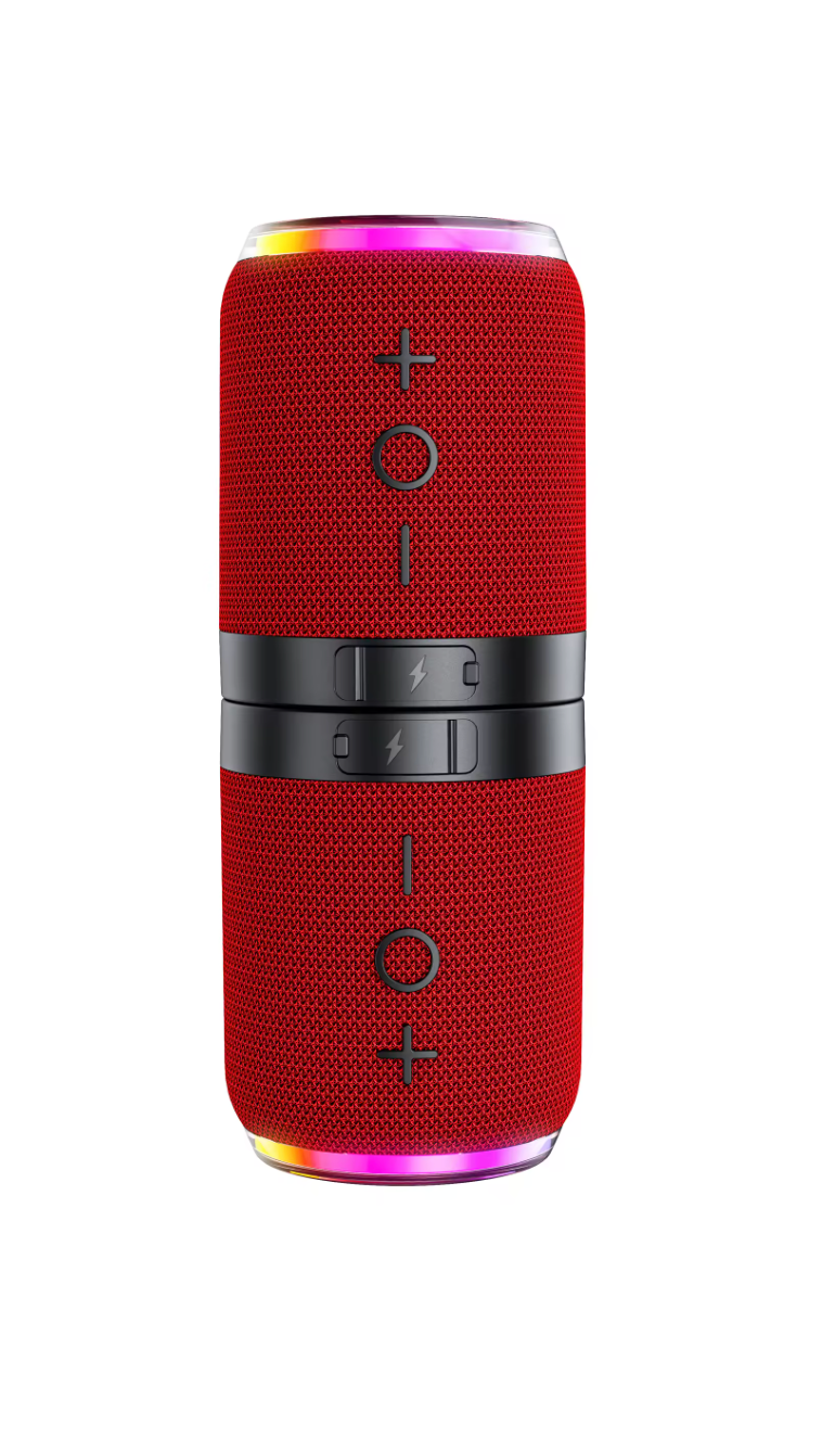 Split-Type Bluetooth Speakers with RGB LED Lights